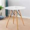 Dining Tables;White Round Dining Table In Tabaka thumb 2