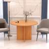 Boardroom Table; 1200mm Round Boardroom Table thumb 4