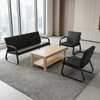 Leather Reception 5 Person Office Sofa thumb 5