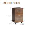 3 Drawer Wooden Pedestal Cabinet thumb 8