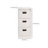 Office Cabinet :  3-Drawer Metallic Office Filing Cabinet thumb 7
