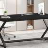 Office table: 1.4m table with Metallic Legs & Wooden Top thumb 4