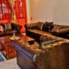Faux Leather 6 Seater Sofa Very Well Maintained. thumb 0