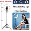 13inch Ring Light With 2.1M Tripod 3 Mode Dimmerble Light thumb 0