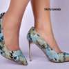 ✓°Women's Printed Embroidery high heels thumb 0