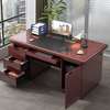 Office Desk: 1200MM Dark Mahogany Work Desk thumb 3