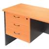 Office tables: Office table with drawers- 100cm long thumb 1
