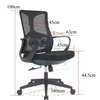OFFICE CHAIR: Black Office Chair With Arms thumb 2
