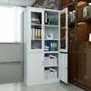 File Cabinet: 5-tier Locking Storage Cabinet With Glass thumb 2