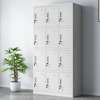 Durable 12-Locker Steel Office Cabinet for Secure Storage thumb 0
