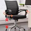 Office Chair: Strong Adjustable Mesh Heavy Duty Fabric Chair thumb 1