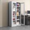 Office Cabinet: 2 Door Sleek Full Front Glass Cabinet thumb 2