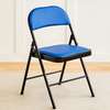 Lightweight Stackable Foldable Leather Office Chair thumb 2