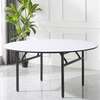 Portable Foldable Tables: Round Foldable Dining Table thumb 2