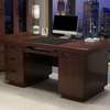 Office Desk: 1200mm Dark Mahogany Staff Desk thumb 0