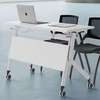 White Rectangular Office Foldable Training Desk thumb 6