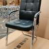 Office Guest Chair with Faux Leather Upholstery thumb 8