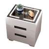 2 Drawer Fingerprint Lock Smart Bedside Table thumb 4