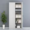 Office file cabinet: White Steel Storage Cabinet for Office thumb 0