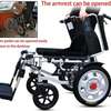 Dual Motors Reclining Electric Wheelchair Portable Folding thumb 3
