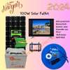 Solar fullkit 100watts with dstv dish thumb 1