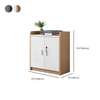 Office Cabinet: 4-Door Wooden Office Storage Cabinet thumb 1