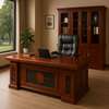 Office Desk: Red 1800mm Executive Office Mahogany Desk thumb 0