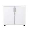 Wooden Office Storage Cabinet 2-Door Lockable Cupboard thumb 4