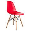 Dining Chair : Plastic Eames Wooden Chairs thumb 4