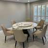 Marble Turntable Dining Set thumb 0