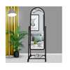Metal Frame Swivel Dressing Mirror With Storage thumb 14