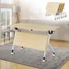 Brown Foldable Conference Meeting Table thumb 3