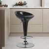 Barstool; Adjustable swivel barstool (Black) thumb 4