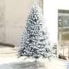 Snow flocked Christmas tree thumb 2