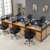 Executive Modern MDF 6-Way Work Station thumb 9