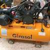 Girasol 100l 3hp with double piston air compressor thumb 0