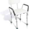 Adjustable Medical Bath Seat Handle Chair With Back Kenya thumb 5