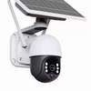 4G GSM Simcard Solar Powered PTZ 360 Degrees CCTV Camera. thumb 0