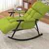 Home Office Chair; Upholstered Rocking Chair thumb 0