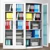 Office Cabinet: Classic Transparent Glass Door File Cabinet thumb 4