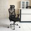Office Chair: Breathable High-back Mesh Office Fabric Chair thumb 3