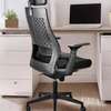 Office Chair : Black Ergonomic  Swivel Office Chair thumb 3