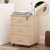 Office Cabinet; 3 Drawer Mobile Pedestal Filing Cabinet: thumb 11