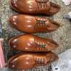 Premium John Foster Leather Mustard Mens Official Shoes thumb 1