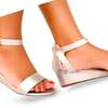Low open wedge shoes thumb 1
