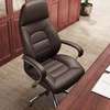 Office Chair : Pure Leather Luxury Ergonomic Boss Chair thumb 8