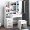 Large Vanity Unlighted Makeup Dressing Table with Drawers thumb 2