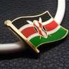Fluttering Flag Classic Kenya Lapel Pin Badge thumb 0