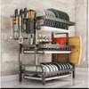 Over The Sink Dish Drying Rack,3 tier thumb 0