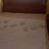 King size 6by6 bed plus spring mattress thumb 3